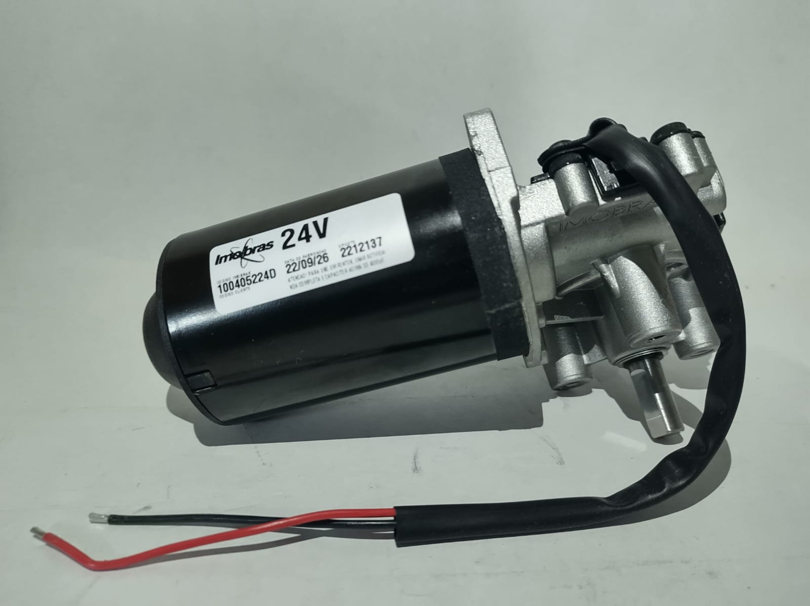 MOTOREDUTOR IMOBRAS 24VCC 30RPM ECH METAL 100405224