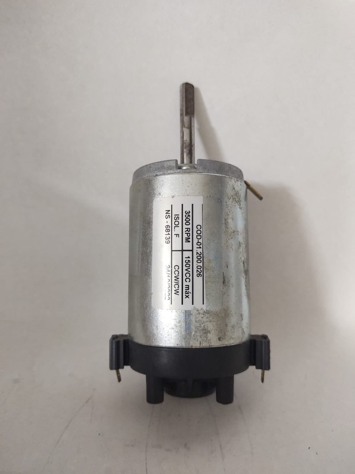 Motor CC4056 150V 4,4RPM (01.200.026) — imagem 2