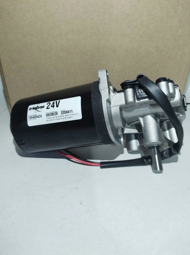 MOTOREDUTOR IMOBRAS 24VCC 107RPM ECH METAL 100405424