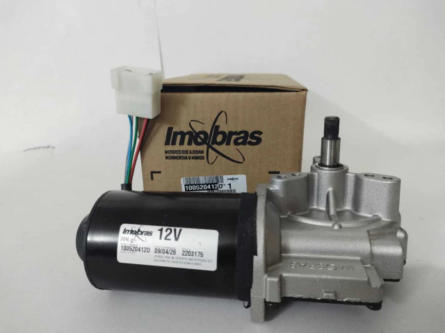 MOTOREDUTOR EM 12V PARA BRISA 6V IMOBRAS (100520412)