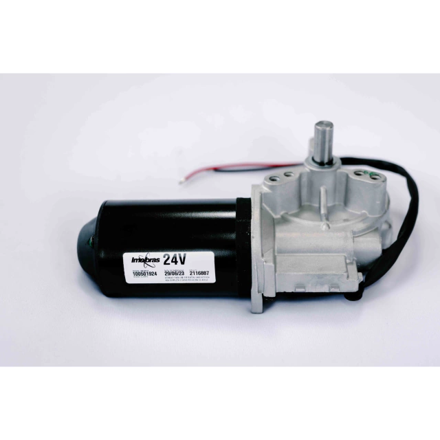 MOTOREDUTOR IMOBRAS 24VCC 82RPM EIXO CHANFRADO 12MM 100501924