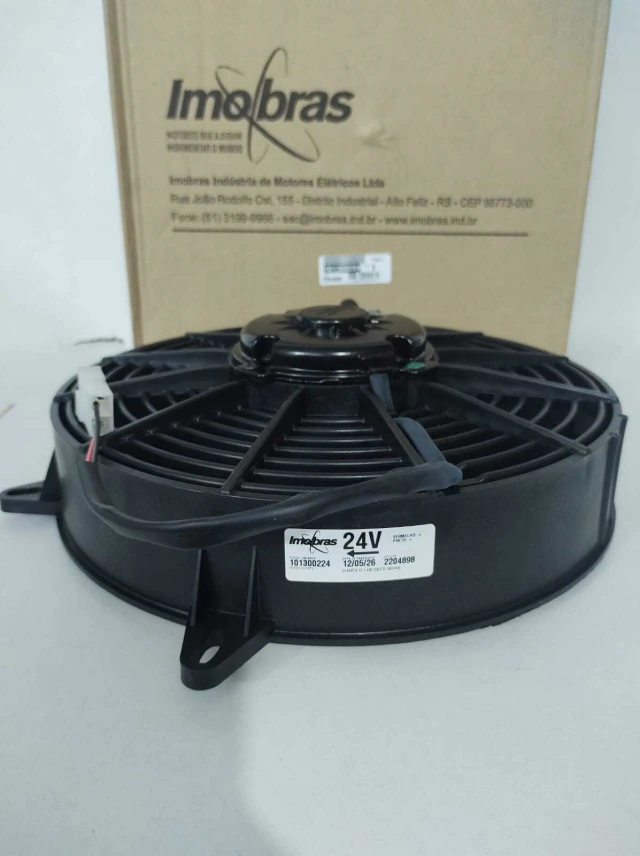 ELETROVENTILADOR AXIAL IMOBRAS 24V 11' ASP. (101300224) — imagem 3