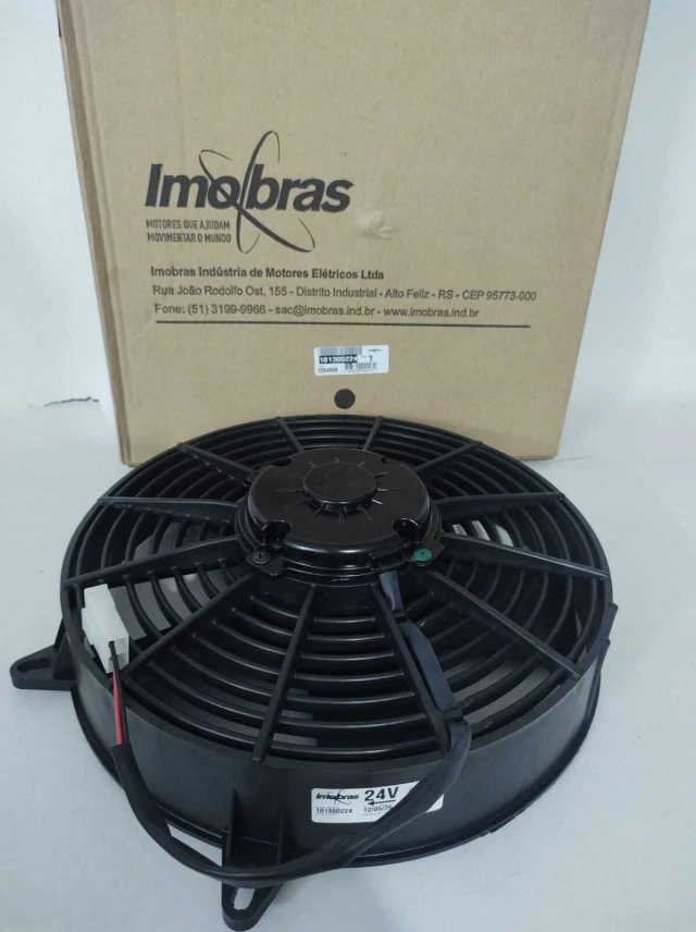 ELETROVENTILADOR AXIAL IMOBRAS 24V 11' ASP. (101300224) — imagem 4